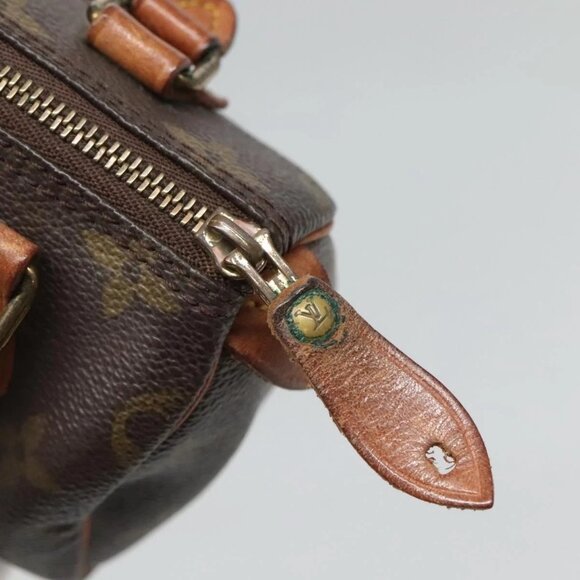 LOUIS VUITTON Monogram Mini Speedy Hand Bag - Picture 8 of 16